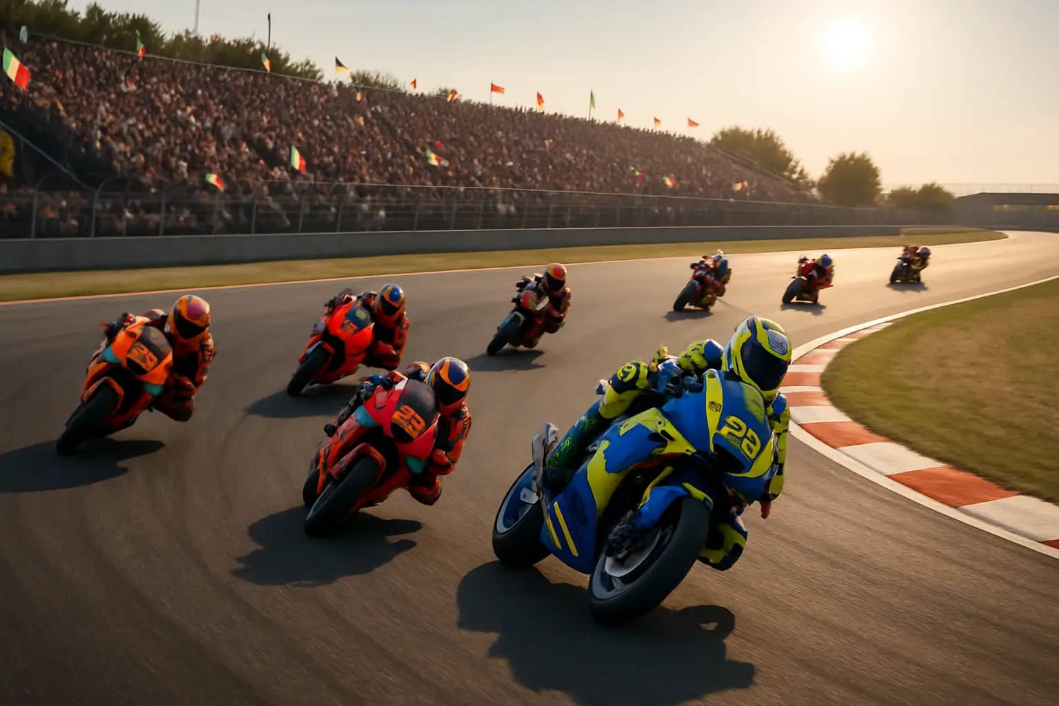 MotoGP motorcycle racing at the Czech Grand Prix circuit